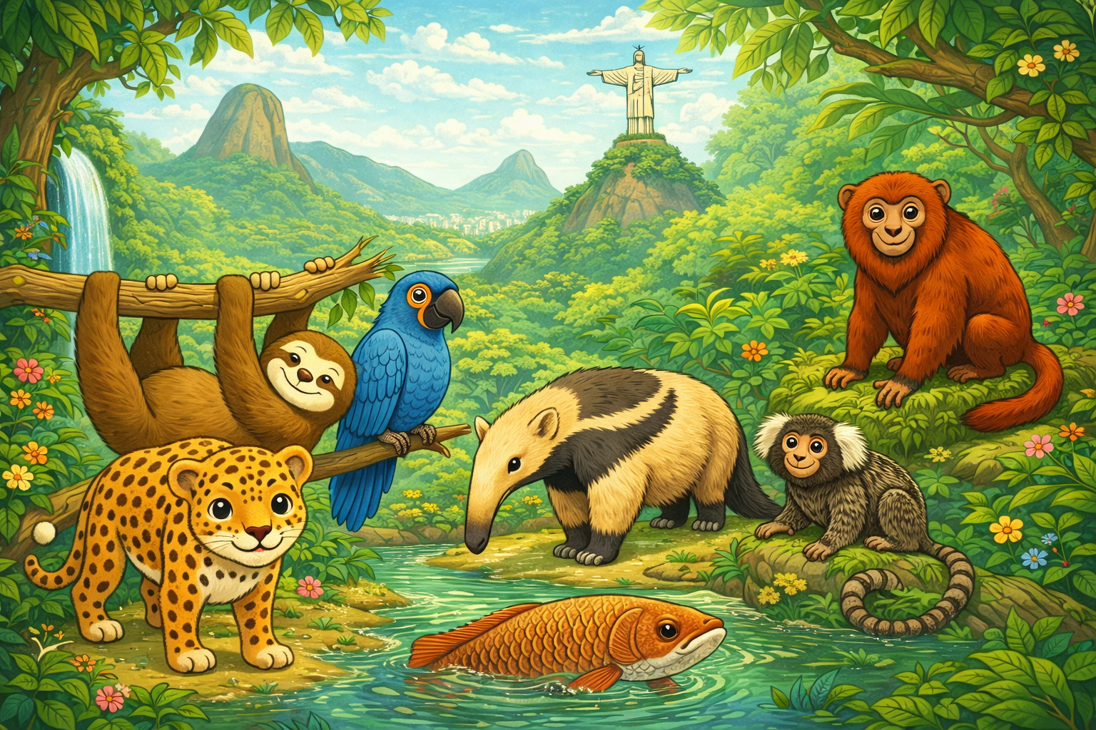 Os 7 Defensores da Natureza